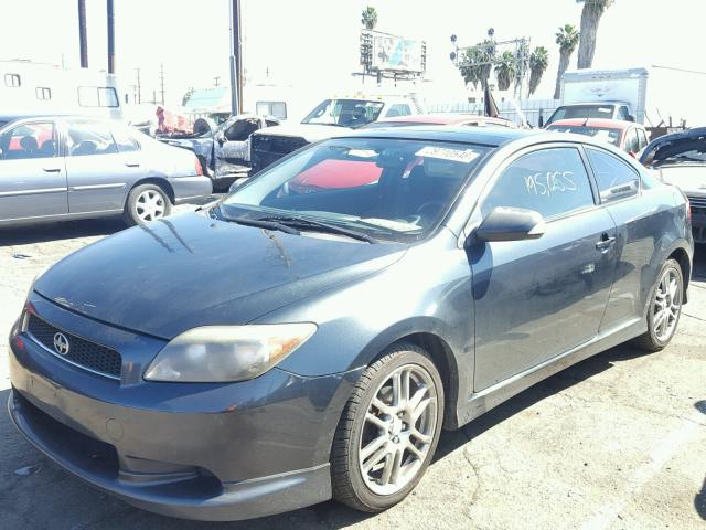 JTKDE177250024263 - 2005 TOYOTA SCION TC CHARCOAL photo 2