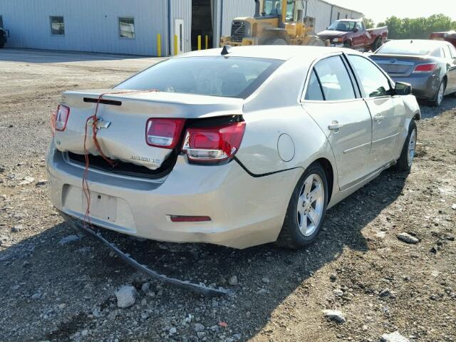 1G11B5SL7EF293413 - 2014 CHEVROLET MALIBU LS 金色 照片 4