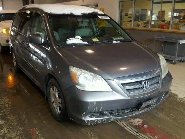 5FNRL38727B404298 - 2007 HONDA ODYSSEY EX GRAY photo 1