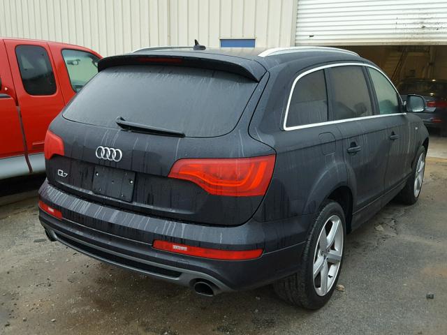 WA1DGAFE8DD013593 - 2013 AUDI Q7 PRESTIG BLACK photo 4