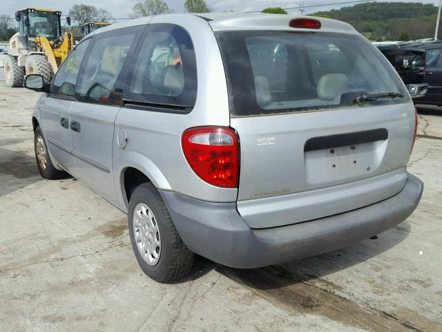 1C4GJ25B52B738174 - 2002 CHRYSLER VOYAGER GRAY photo 3