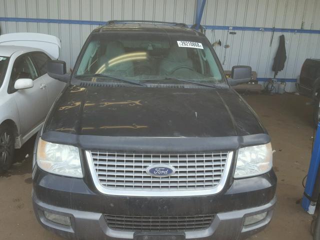 1FMPU16L74LB00283 - 2004 FORD EXPEDITION BLACK photo 9