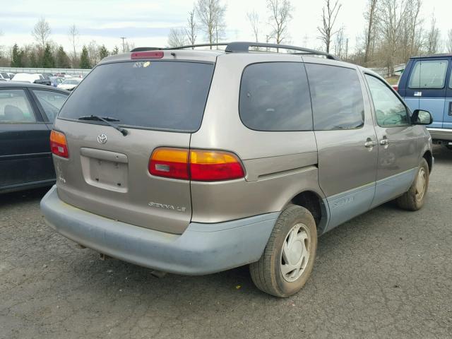 4T3ZF13C8WU027209 - 1998 TOYOTA SIENNA LE TAN photo 4