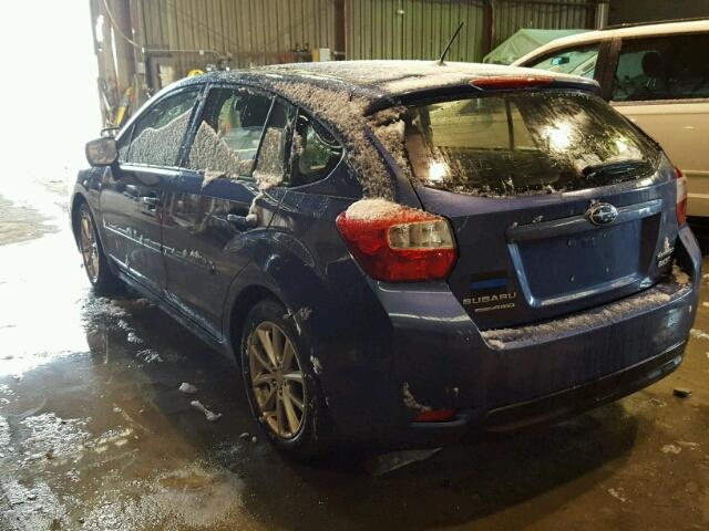 JF1GPAC68DH203702 - 2013 SUBARU IMPREZA PR BLUE photo 3