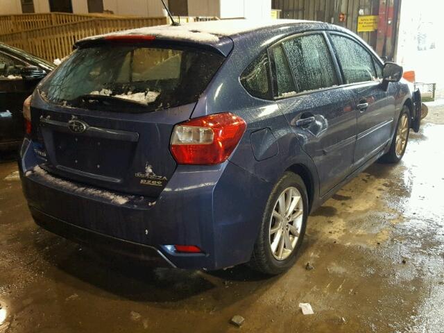 JF1GPAC68DH203702 - 2013 SUBARU IMPREZA PR BLUE photo 4