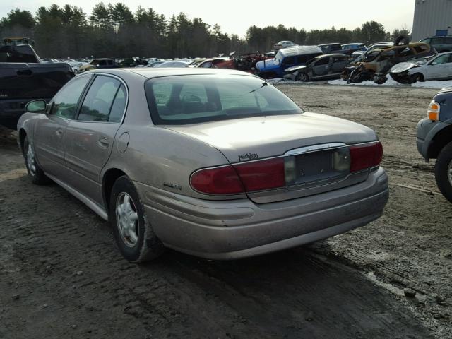 1G4HP54KX14229721 - 2001 BUICK LESABRE CU TAN photo 3