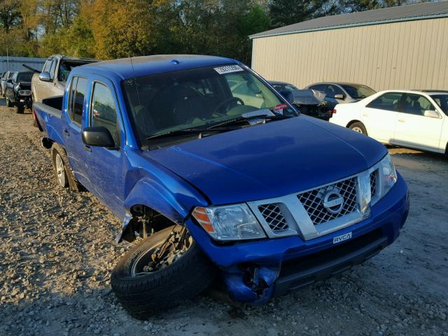 1N6AD0ERXFN718518 - 2015 NISSAN FRONTIER S BLUE photo 1