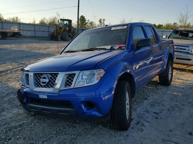 1N6AD0ERXFN718518 - 2015 NISSAN FRONTIER S BLUE photo 2