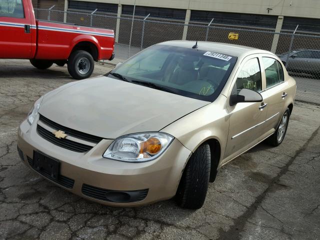 1G1AZ54F457554655 - 2005 CHEVROLET COBALT LT GOLD photo 2