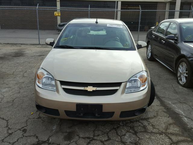 1G1AZ54F457554655 - 2005 CHEVROLET COBALT LT GOLD photo 9