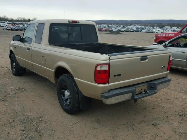 1FTYR14U31TA71785 - 2001 FORD RANGER SUP TAN photo 3