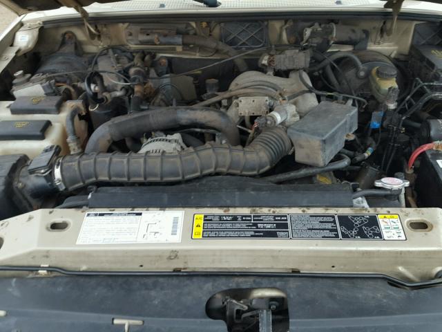 1FTYR14U31TA71785 - 2001 FORD RANGER SUP TAN photo 7