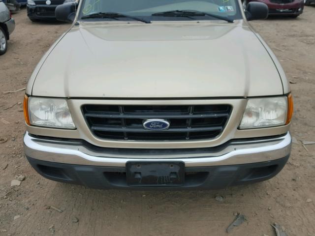 1FTYR14U31TA71785 - 2001 FORD RANGER SUP TAN photo 9