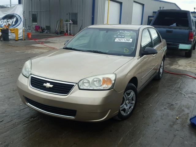 1G1ZS58F77F262265 - 2007 CHEVROLET MALIBU LS ოქროსფერი ფოტო 2