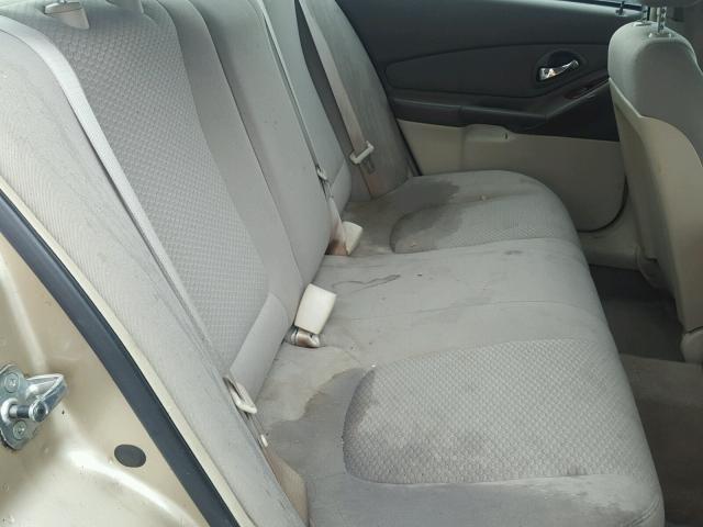 1G1ZS58F77F262265 - 2007 CHEVROLET MALIBU LS ოქროსფერი ფოტო 6