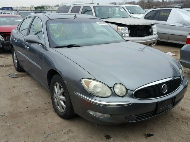 2G4WD532751278345 - 2005 BUICK LACROSSE C GRAY photo 1