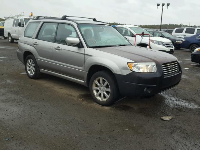 JF1SG656X6H710897 - 2006 SUBARU FORESTER 2 SILVER photo 1