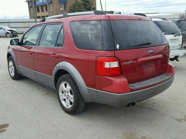 1FMZK02127GA00215 - 2007 FORD FREESTYLE RED photo 3