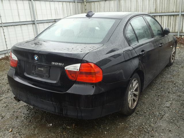 WBAVB17596NK39580 - 2006 BMW 325 I AUTO BLACK photo 4