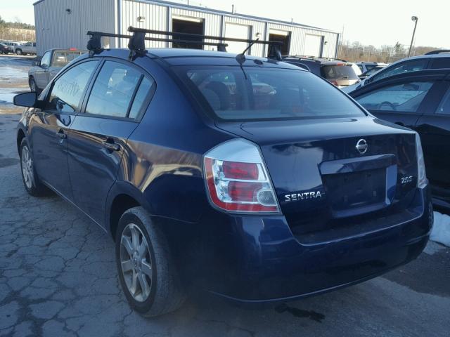 3N1AB61E17L612932 - 2007 NISSAN SENTRA 2.0 BLUE photo 3