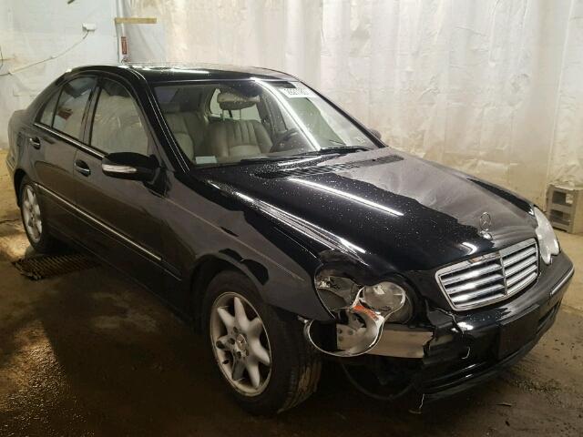 WDBRF92H06F750712 - 2006 MERCEDES-BENZ C GENERATI BLACK photo 1