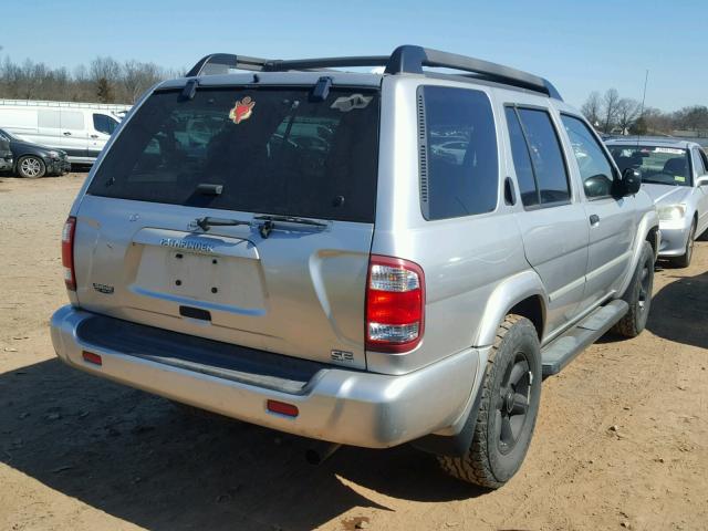 JN8DR09YX3W817109 - 2003 NISSAN PATHFINDER SILVER photo 4