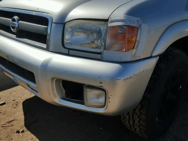 JN8DR09YX3W817109 - 2003 NISSAN PATHFINDER SILVER photo 9