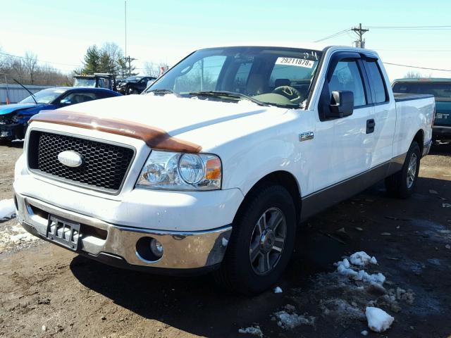 1FTPX12VX6NA93257 - 2006 FORD F150 WHITE photo 2