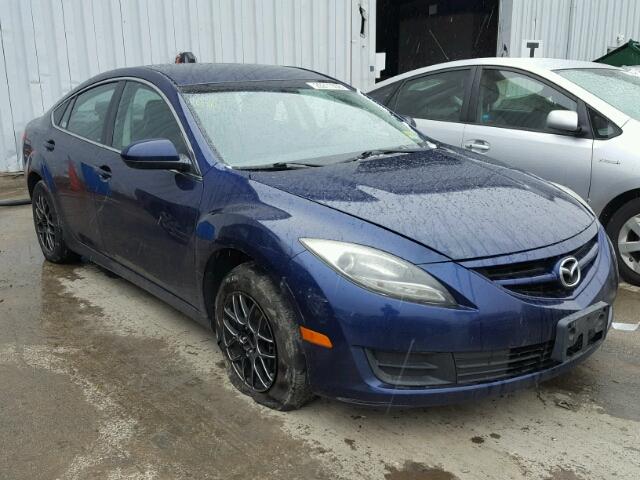 1YVHZ8BHXB5M18205 - 2011 MAZDA 6 I BLUE photo 1