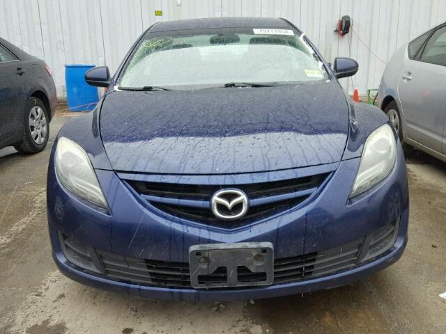 1YVHZ8BHXB5M18205 - 2011 MAZDA 6 I BLUE photo 9