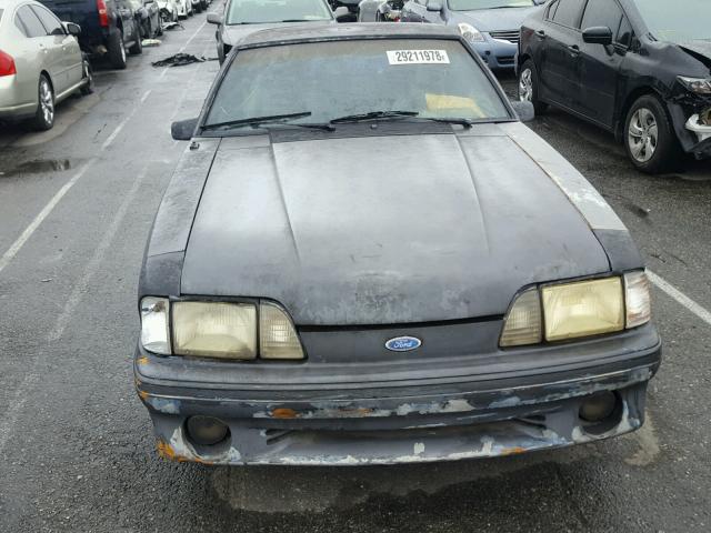 1FABP42E6KF170910 - 1989 FORD MUSTANG GT CHARCOAL photo 9