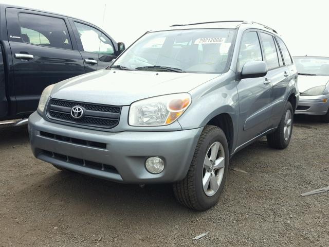 JTEGD20V850064915 - 2005 TOYOTA RAV4 GRAY photo 2