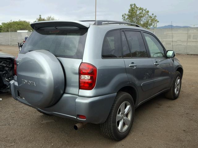 JTEGD20V850064915 - 2005 TOYOTA RAV4 GRAY photo 4