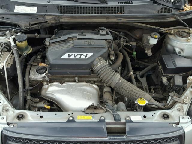 JTEGD20V850064915 - 2005 TOYOTA RAV4 GRAY photo 7