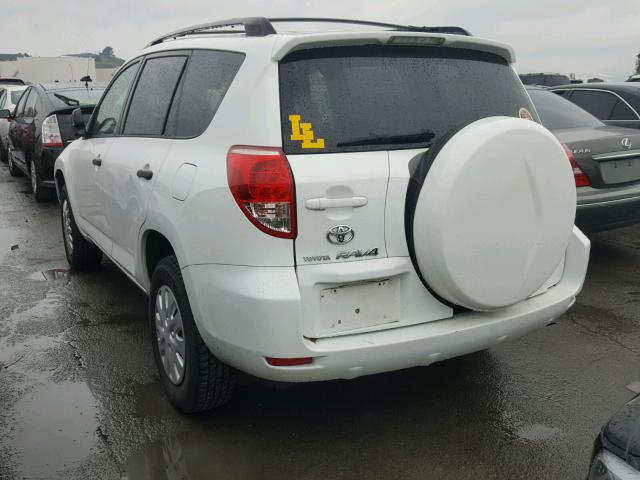 JTMZD33V966005126 - 2006 TOYOTA RAV4 WHITE photo 3