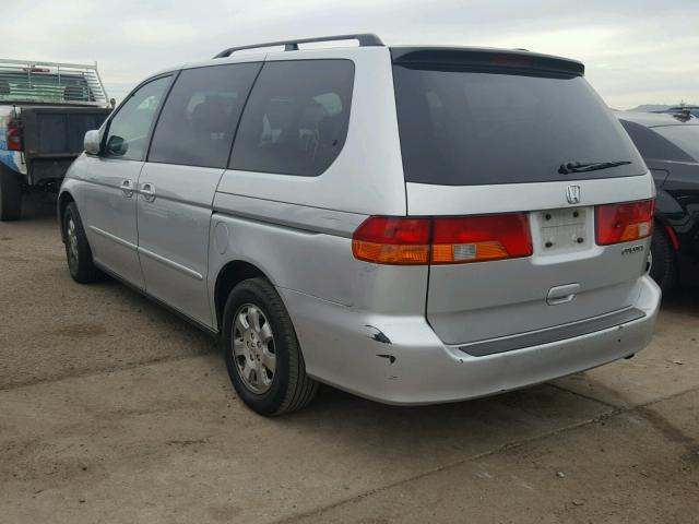 5FNRL186X3B064209 - 2003 HONDA ODYSSEY EX SILVER photo 3