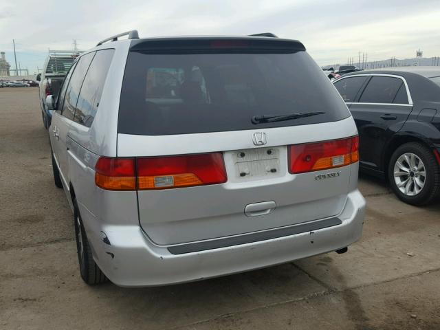 5FNRL186X3B064209 - 2003 HONDA ODYSSEY EX SILVER photo 9