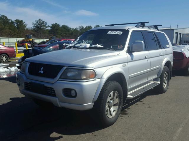 JA4MT41R93J013643 - 2003 MITSUBISHI MONTERO SP GRAY photo 2