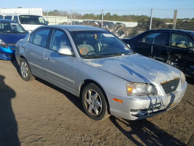 KMHDN46D74U775202 - 2004 HYUNDAI ELANTRA GL SILVER photo 1