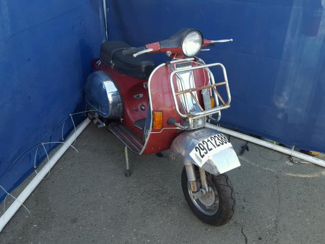 VSX1T55437 - 1981 VESPA MOPED RED photo 1