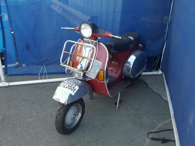 VSX1T55437 - 1981 VESPA MOPED RED photo 2