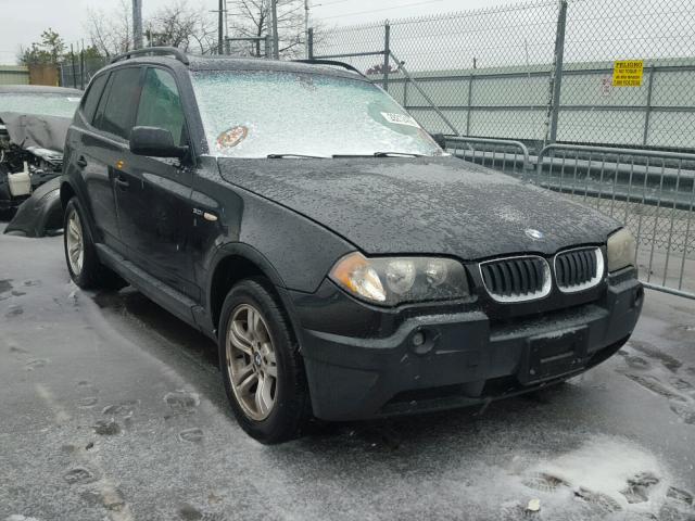 WBXPA93464WA60842 - 2004 BMW X3 3.0I BLACK photo 1