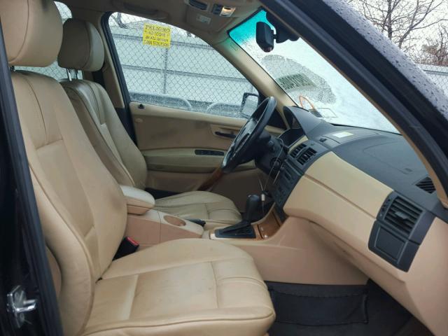 WBXPA93464WA60842 - 2004 BMW X3 3.0I BLACK photo 5