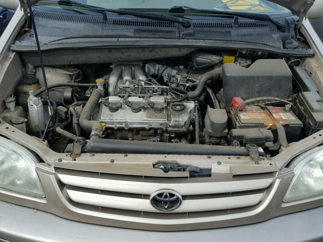 4T3ZF13C62U475796 - 2002 TOYOTA SIENNA LE TAN photo 7