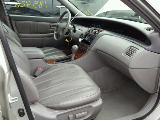 4T1BF28B8YU081483 - 2000 TOYOTA AVALON XL SILVER photo 5