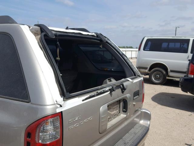 4S2CK58Y144305332 - 2004 ISUZU RODEO S SILVER photo 10