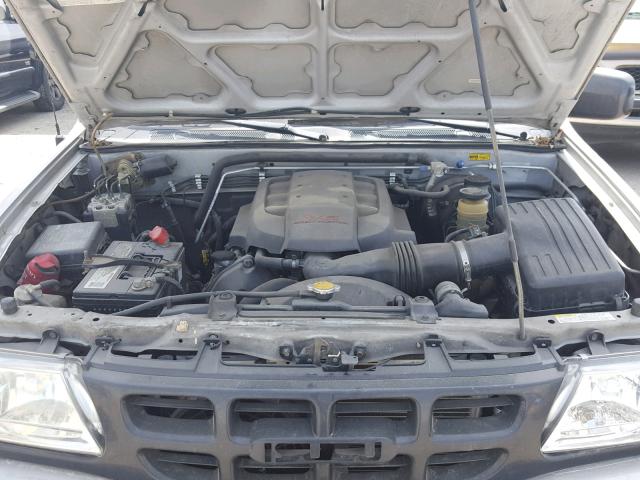 4S2CK58Y144305332 - 2004 ISUZU RODEO S SILVER photo 7