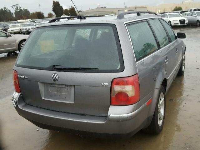 WVWWH63B14E038414 - 2004 VOLKSWAGEN PASSAT GLX 银色 照片 4