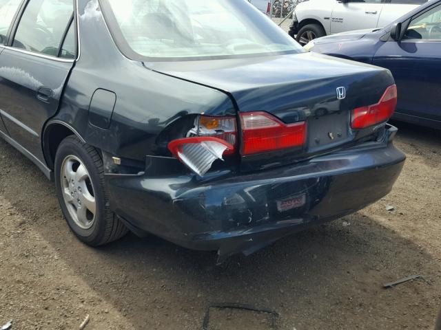 1HGCG5548WA135295 - 1998 HONDA ACCORD LX GREEN photo 9