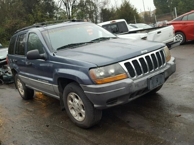 1J4GW48S81C559185 - 2001 JEEP GRAND CHER BLUE photo 1